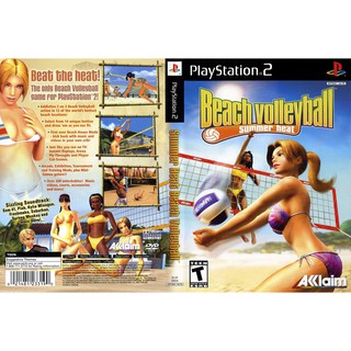 SUMMER HEAT BEACH VOLLEYBALL [PS2 US : DVD5 1 Disc]