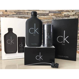 ขวดสีดำทรงเสน่ห์มากกก 🖤🎁 ดูโอ้เซตน้ำหอมกลิ่น CK Be สุดฮิตต! หอมสดชื่นสะอาดแบบสปอร์ตๆ ได้ไปทั้งน้ำหอมไซส์ใหญ่ + โรลออนสติ