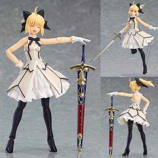 Figma ฟิกม่า Model Figure  Fate Grand Order Saber Lily Altria เฟท แกรนด์ออเดอร์ มหาสงครามจอกศักดิ์สิทธิ์ เซเบอร์ ลิลลี่