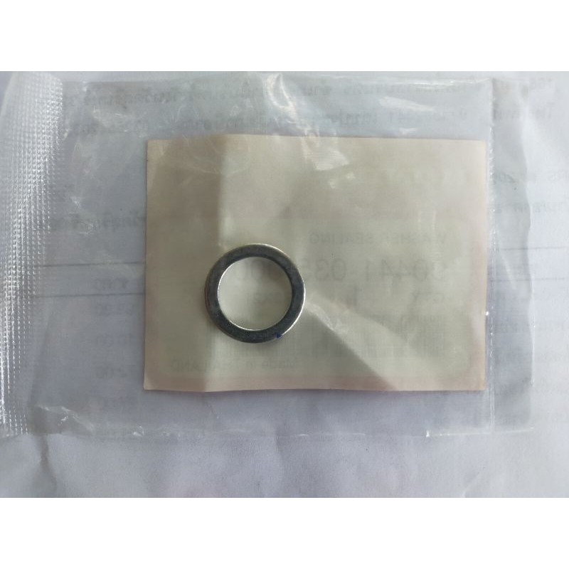 แหวนรองน็อตปิดกระบอกตัวดันโซ่ราวลิ้น Wave100-110-110i-125i/MSX แท้ศูนย์ 90441-035-000