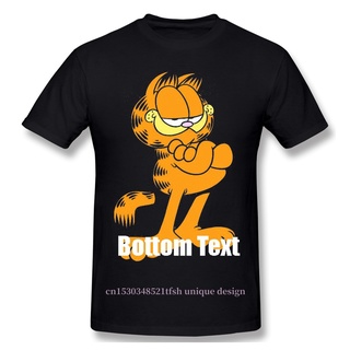 [S-5XL] เสื้อยืด ผ้าฝ้าย พิมพ์ลายการ์ตูน Garfield Odie Comic Jarlene Pooky สําหรับผู้ชาย