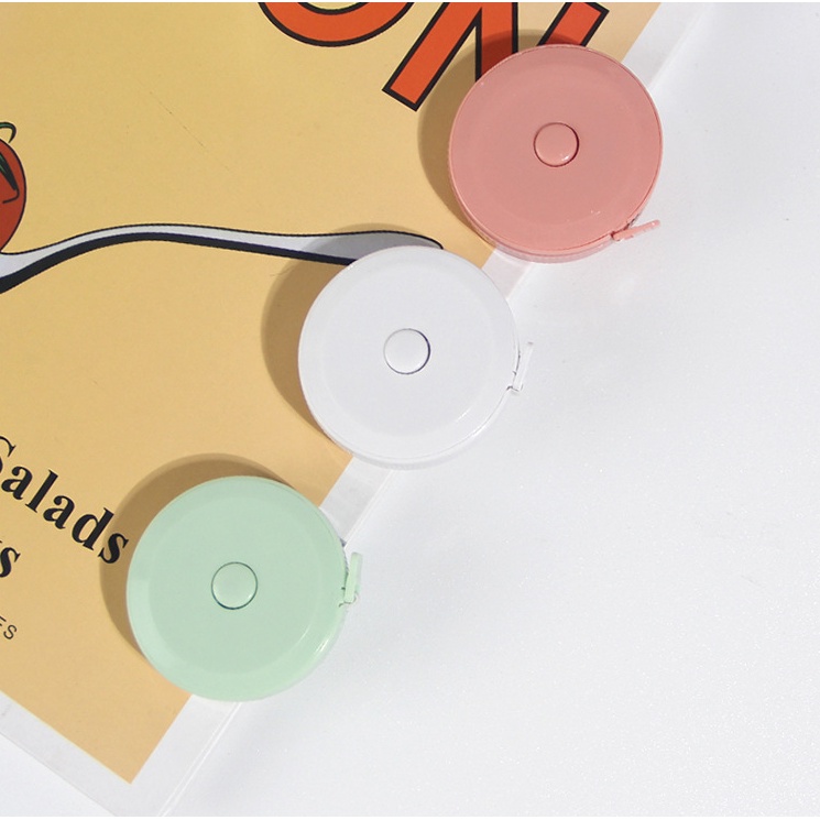 สายวัดเอว 3สี ตลับวัดเอวพกพา พร้อมส่งจากไทย - รูปที่ 5