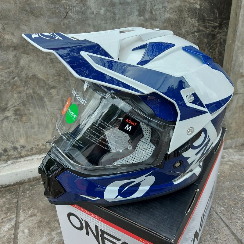 หมวกโมตาด ONEAL SIERRA R Blue White