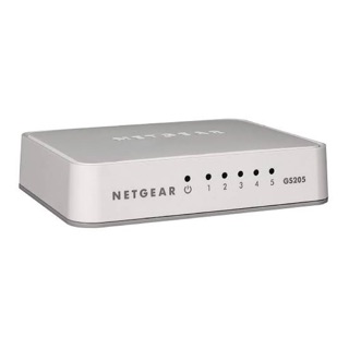 GS205 Gigabit Switch 5Port  (Plastic case) Netgear