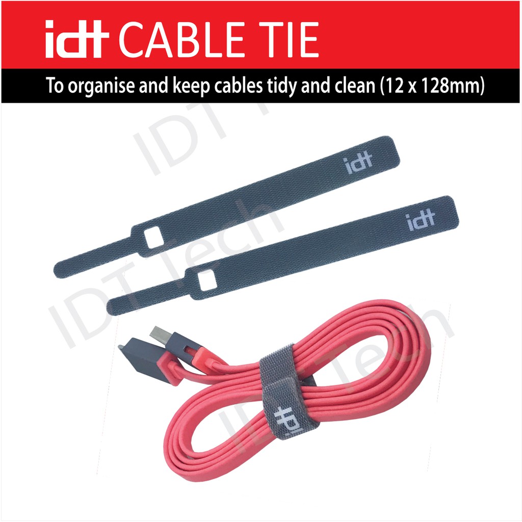 IDT Cable Organizer Cable Tie magic Tie สําหรับสายเมาส์ HDMI Cable Protector