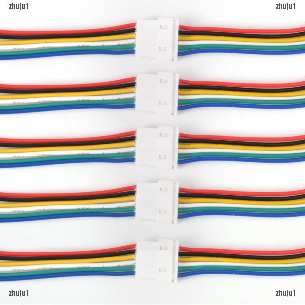 Fto สายเคเบิลเชื่อมต่อ Micro JST GH 1.25 2-pin 6-pin 5 คู่