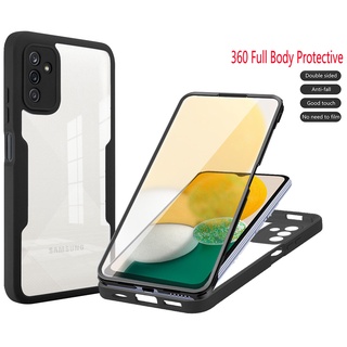 เคสโทรศัพท์มือถือแบบใส กันกระแทก 360 องศา สําหรับ Xiaomi Poco X3 NFC x4 11T PRO F3 12 11 lite 4G 5G 2 in1