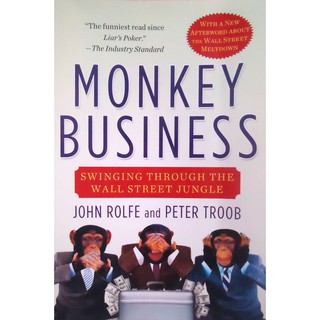 Monkey Business : Swinging through the Wall Street Jungle (Reprint) [Paperback] หนังสืออังกฤษมือ1(ใหม่)พร้อมส่ง