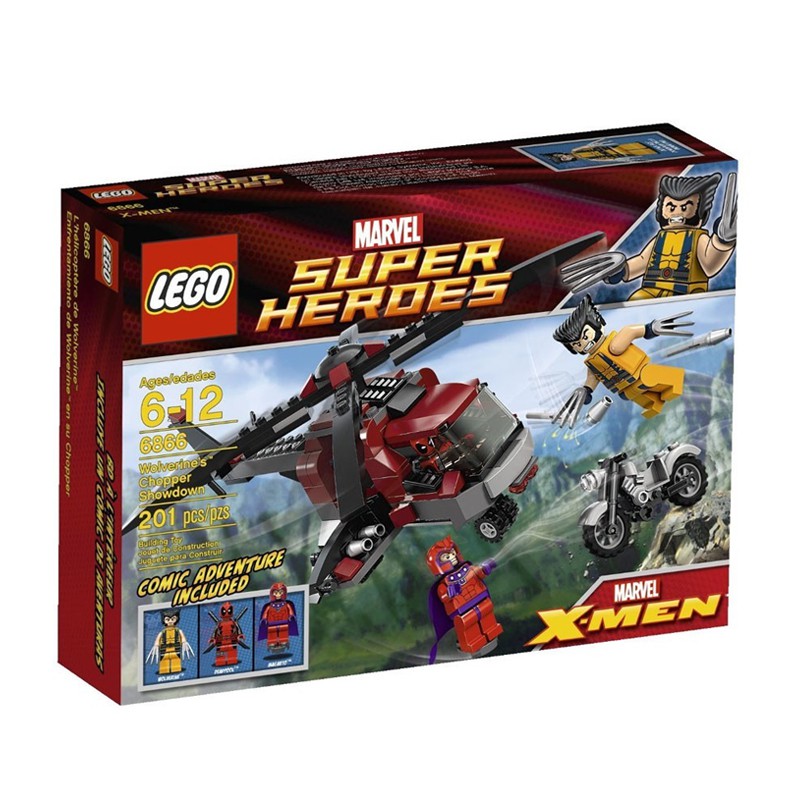 6866 : Lego Marvel Wolverine's Chopper Showdown
