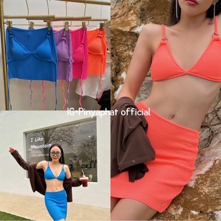 Coral beachwear🔥🌊 (390฿)