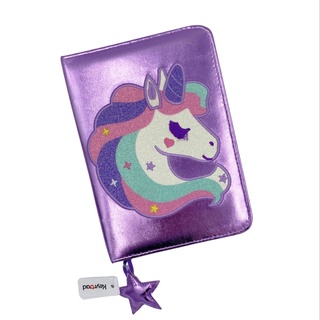 สมุดโน้ตขนาด ลายยูนิคอร์น PU Unicorn Notebook Stationery Office School Supplier