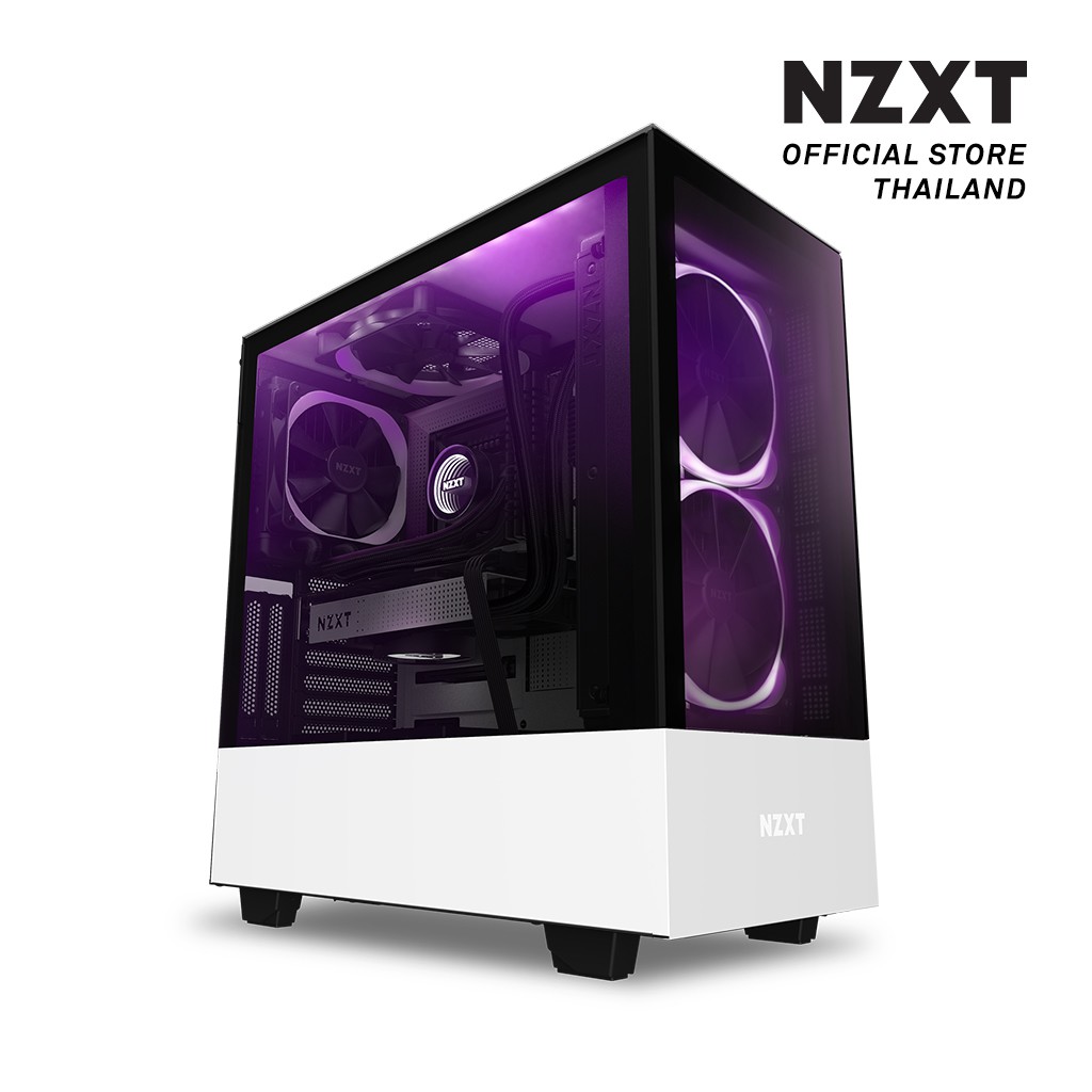 NZXT CASE H510 ELITE WHITE Tempered Glasss