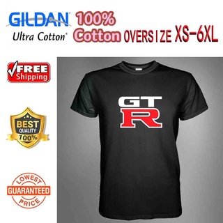 Newjintaoli[Xs-6Xl] เสื้อยืดแฟชั่นกีฬาระบายอากาศพลัสไซส์ Gtr Nissan Logo Retro