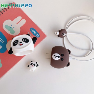 เคสซิลิกาเจล ลายการ์ตูนหมีบราวน์น่ารัก สําหรับ iwatch 20W