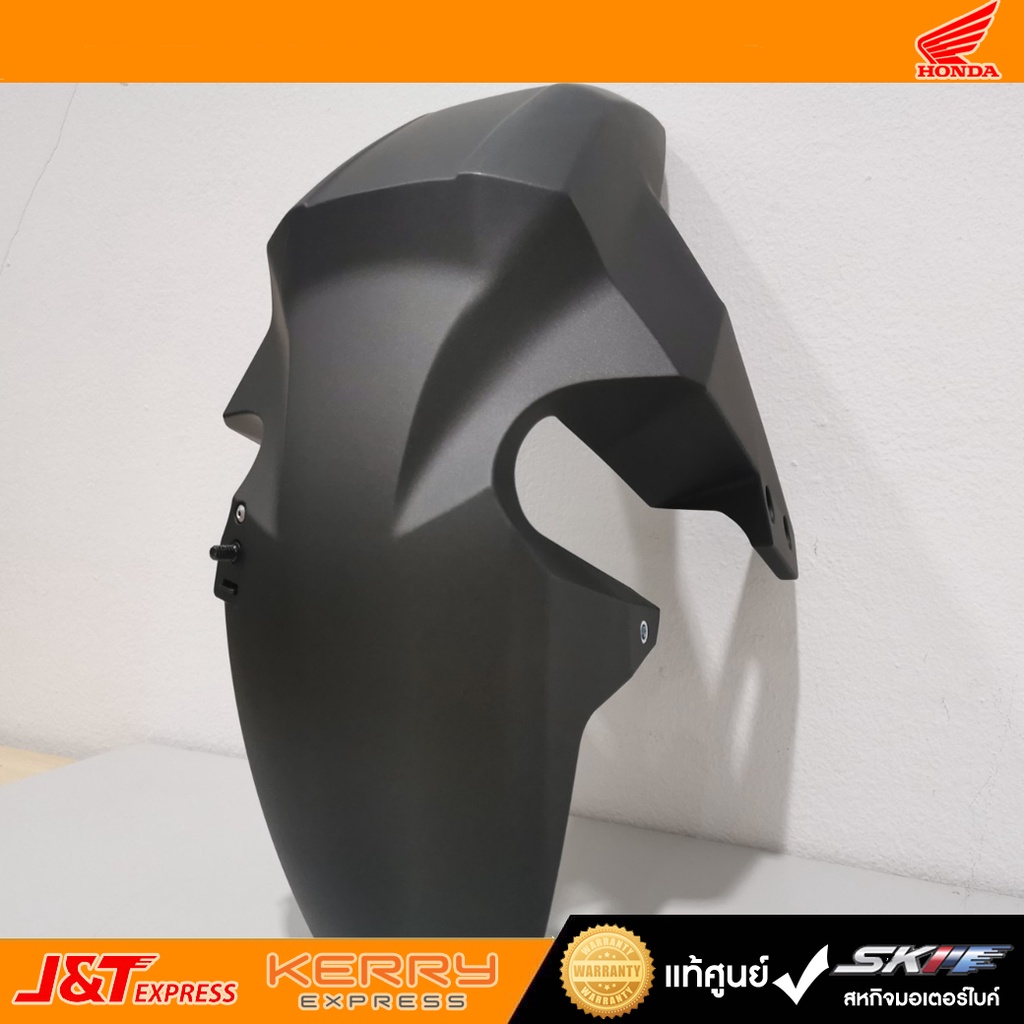 บังโคลนหน้า รถสีดำ-ส้ม, รถสีดำ-แดง, รถสีดำ สำหรับรถรุ่น Zoomer X ปี2012-2014แท้ศูนย์ HONDA (61100-K20-T20ZK) - รูปที่ 3