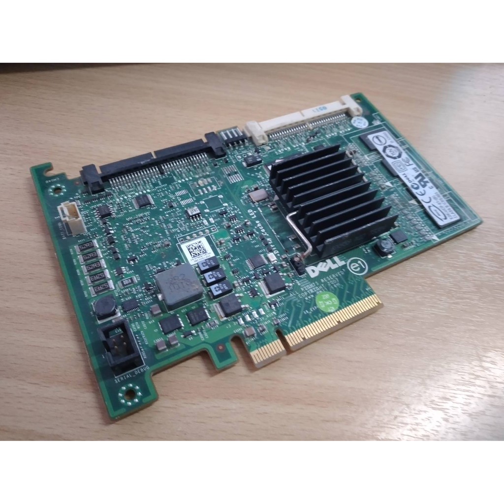 Dell PowerEdge PERC 6i PCI-e SAS Raid Controller Card T774H 0T774H