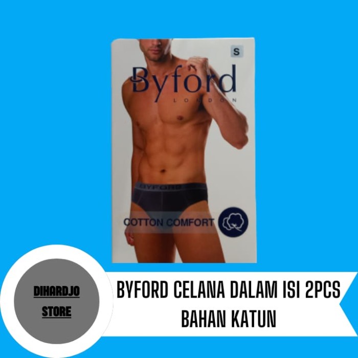 Katun Byford กางเกงชั้นในมินิสั้นสําหรับผู้ชายมีวัสดุผ้าฝ้าย 2 ชิ้น