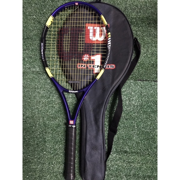 ไม้เทนนิส Wilson G110 Graphite titanium ไม้เทนนิสมือสองพร้อมใช้