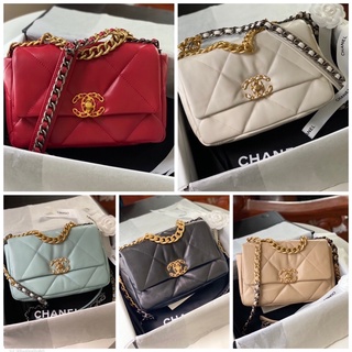 ❌Sale2990สีละใบ 19S หนังแท้ งานสวยมาก ราคาดีเลย •Size 26cm  • top Hi-End  1:1