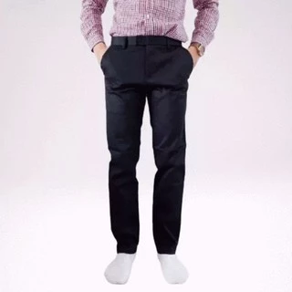 👖กางเกงสแล็ค สีดำแบบยื้ด|แบบไมยื้ด ทรงกระบอก|ทรงขาเดฟ*เนื้อผ้าหนา*