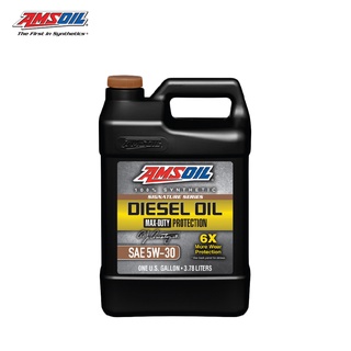 Amsoil Signature Series Max-Duty Synthetic Diesel Oil น้ำมันเครื่องสังเคราะห์แท้(100%) เครื่องยนต์ดีเซล ความหนืด 5W-30