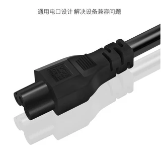 AC Power Cord สายไฟ ดอกจิก หัว 3 รู ยาว 1.5 M คอมพิวเตอร์ สายไฟโน๊ตบุ๊ค Notebook