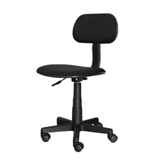 GlobalHouse SMITH เก้าอี้สำนักงาน รุ่น JJ-BGFQZY-A0 ขนาด 54.5x55x73.5-85 ซม. สีดำ สินค้าของแท้คุณภาพดี