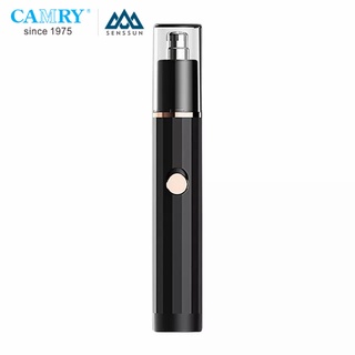 CAMRY เครื่องถอนขนจมูกไฟฟ้า Trimmers ชาร์จแบบพกพา Face Clean Shaver Care สำหรับ Men Women