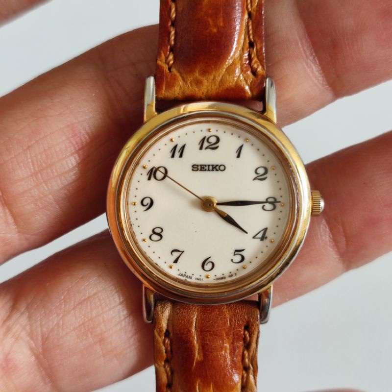 นาฬิกา Seiko Japan ของแท้มือสอง   สภาพสวย สายไซโก้แท้