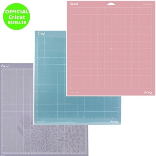 แผ่นรองตัดหลังกาว Cricut 12"X12" 3/Pkg