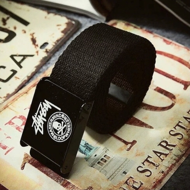 เข็มขัดผ้าแคนวาส ความยาว 110 ซม. (พร้อมส่ง)
