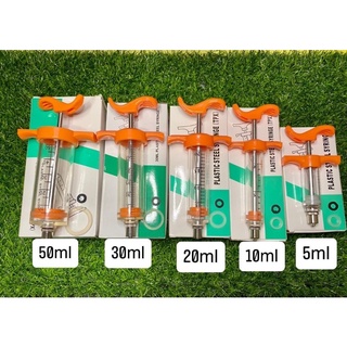 ไซริงค์ Syringe กระบอกฉีดยา นำเข้า 5ml 10ml 20ml 30ml 50ml ฟาร์มหมู ปศุสัตว์ สุกร