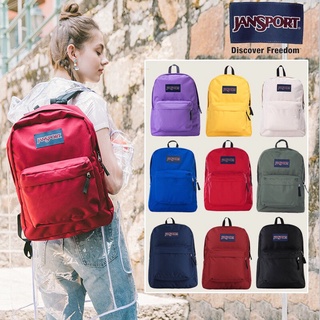 เตรียมจัดส่ง JANSPORT Backpack Superbreak Plus Laptop Big Student Classic กระเป๋าเป้ใหญ่ใส่โน๊ตบุ๊ค กระเป๋าเป้ กระเป๋านั