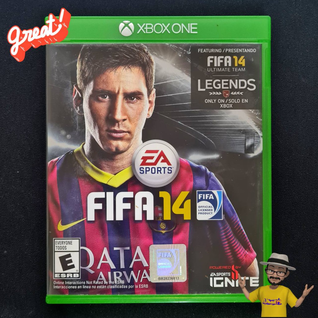 XBOX ONE : FIFA14 แผ่นเกมส์แท้มือสอง