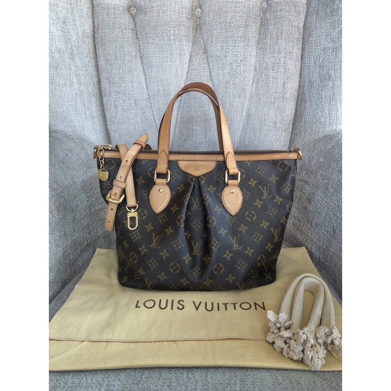 กระเป๋าหลุยส์แท้มือสอง Louis Vuitton Palermon PM Monogram
