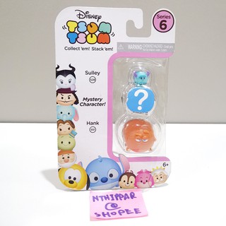 ++ ขาย Tsum Tsum Disney Series 6 แบบแพ็ค 3 ตัว 3 ไซส์ S M L ของแท้ ของใหม่ ไม่แกะ พร้อมส่ง Sulley Hank +++ Monster Inc