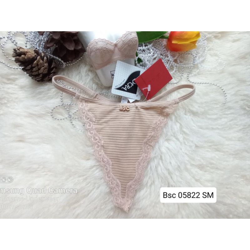 Bsc Size XS-M ชุดชั้นใน/กางเกงชั้นใน ทรงจีสตริง (G string) 05822