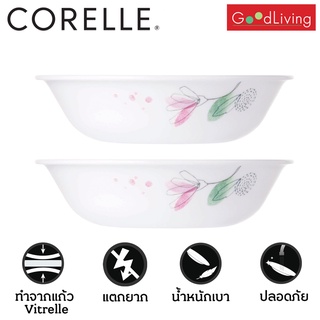 Corelle ชามอาหาร ขนาด 290 ml. 5.4 (13.5 cm.) ลาย Poetic Melody  2 ชิ้น/C-03-410-PD-2