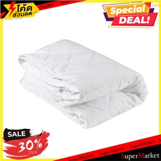 ผ้ารองกันเปื้อน QUEEN SIZE H&amp;L STYLE สีขาว ผ้ารองกันเปื้อน MATTRESS PROTECTOR H&amp;L STYLE Q WHITE