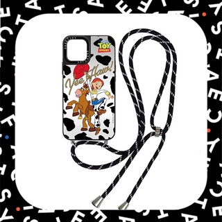 Casetify เคสโทรศัพท์มือถือซิลิโคน ลาย Toy Story Jessie พร้อมกระจก สําหรับ iPhone 7 8 Plus X XS XR 11 12 13 Pro Max SE 2022