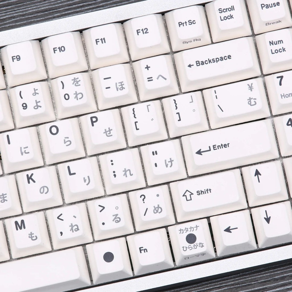 ENJOYPBT GRAY JAPANESE KEYCAPS SET-- - bps68r9yau - ThaiPick