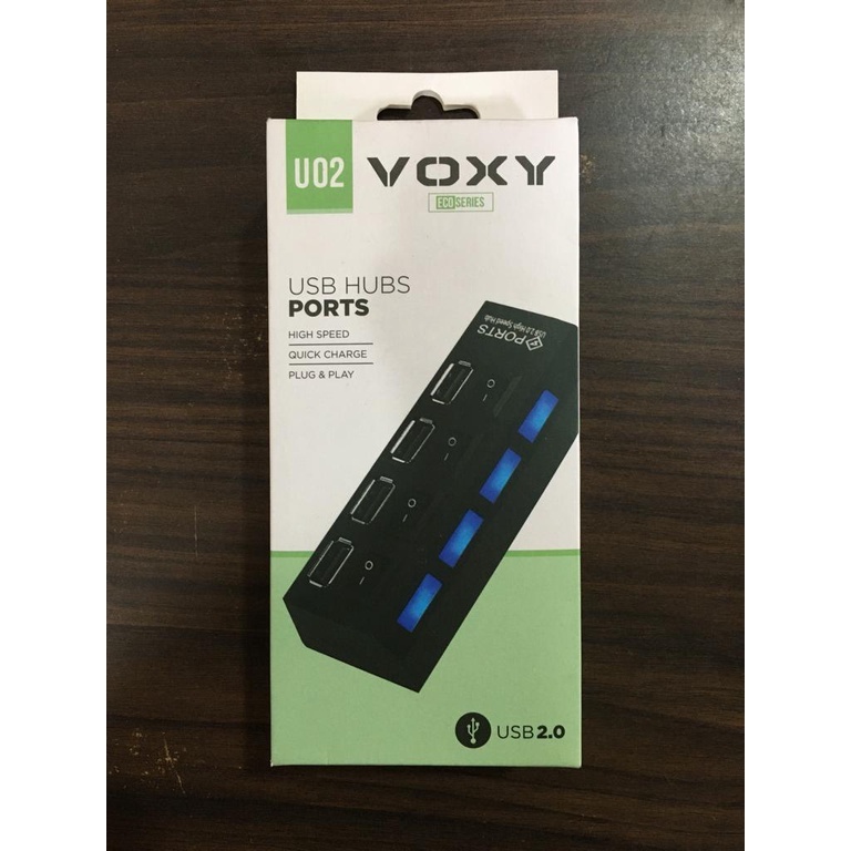 USB HUB VOXY 2.0 บน/oof U02