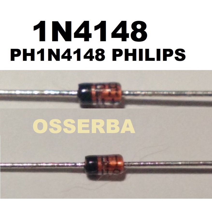 ไดโอด IN4148 1N4148 PH1N4148TB ; Sanken B33 ; Sanken 1SR35-200 1N4148 UPGRADE