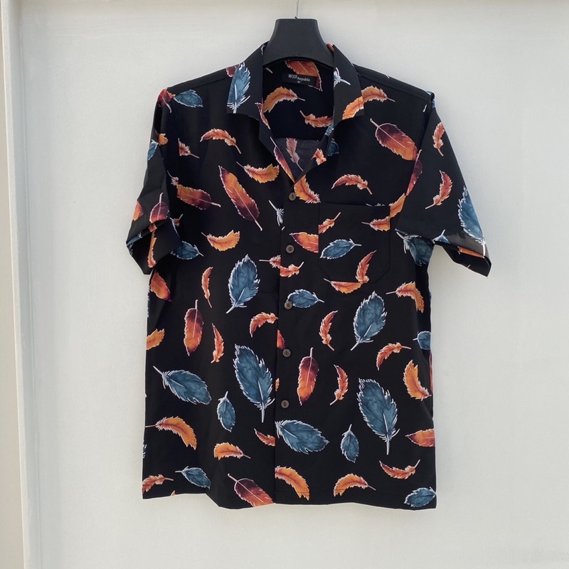 เสื้อเชิ้ตฮาวาย ไซส์ m-4XL อก52 ไซส์ใหญ่ เนื้อผ้าไหมซาตินอิตาลี่💯% ผ้านิ่ม ไม่ร้อน ใส่ได้ทั้งชายและหญิง - รูปที่ 3