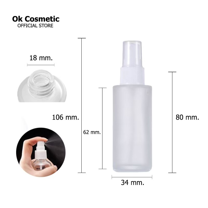 (แพ็ค20)ขวดดรอปเปอร์ GB18-PURE*30ml ขวดบีบหยด bottle glass ขวดเซรั่ม ขวดน้ำหอม น้ำมันหอมระเหย