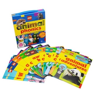 หนังสือชุด Lego Animal phonics (ชุด 12 เล่ม) พร้อมส่งค่ะ