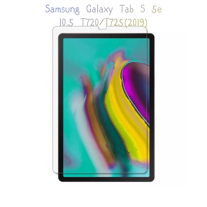 ฟิล์มกระจก เต็มจอ For:Samsung Galaxy Tab S5e 10.5(2019) T720/T725 กระจกนิรภัย กันกระแทก