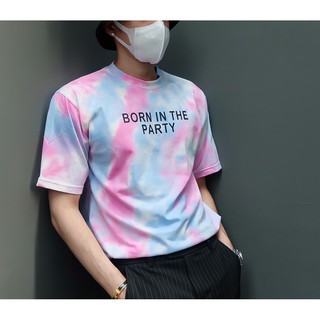 The8Teen ver. rainbow เสื้อยืดคอกลม streetwear เสื้อยืดแฟชั่น