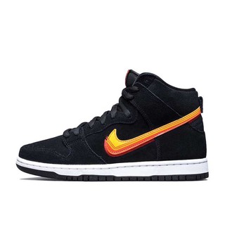 NIKE SB DUNK HIGH PRO "BLACK/TEAM ORANGE"