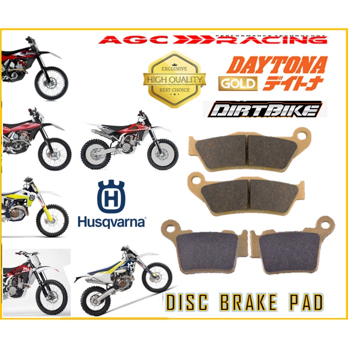 HUSQVARNA ผ้าเบรก TC 449 TE 449 FC 450 FE 450 TC 450 TXC 450 GOLD QUALITY